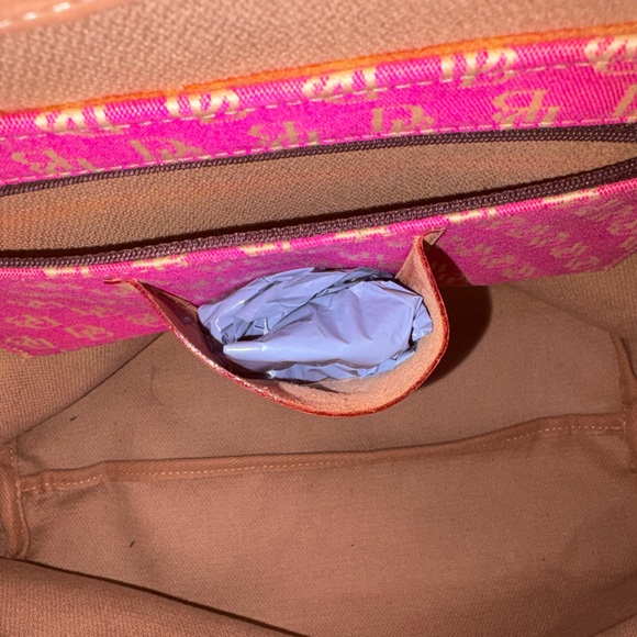Dooney & Bourke Pink Monogram Shoulder Bag - Picture 11 of 11